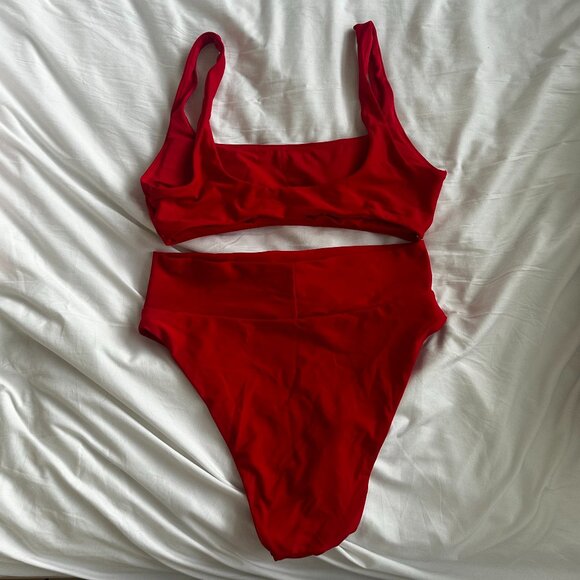 Aerie Scoop/Cheeky Bikini (L) - Picture 2 of 4